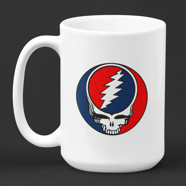 Grateful Dead - Classic Stealie 15 Ounce Coffee Mug - StealieShop